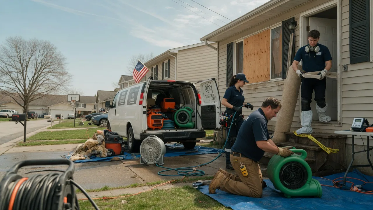 Water Damage Restoration in Hoyleton, IL near me